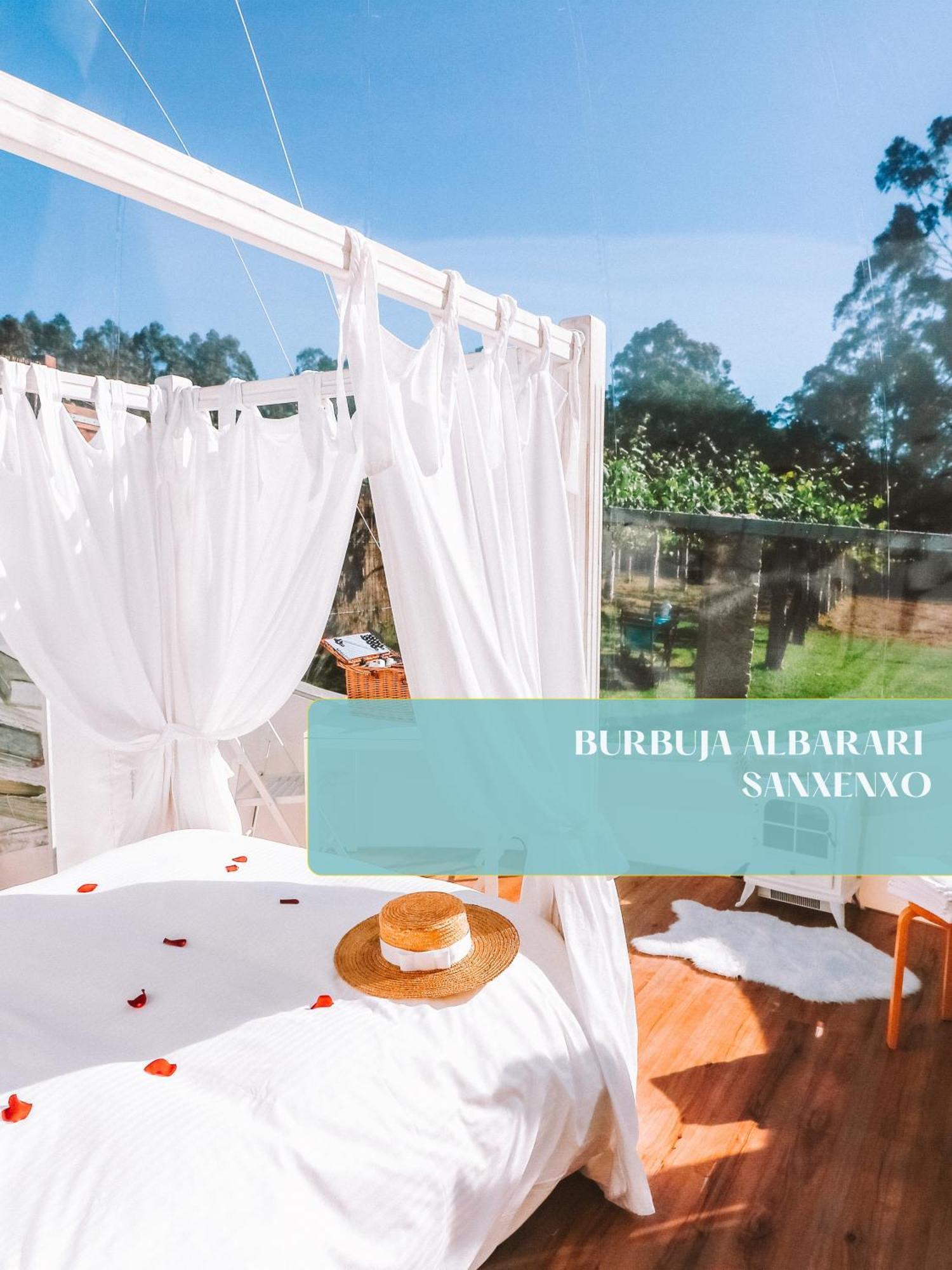 Burbujas Astronomicas Albarari Sanxenxo Hotel Екстериор снимка