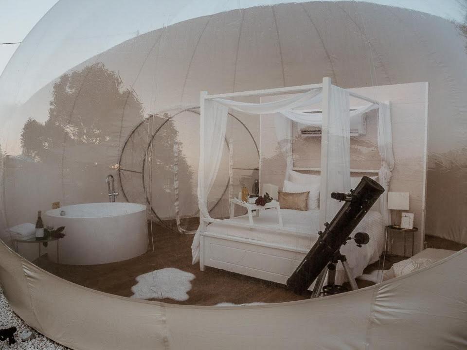 Burbujas Astronomicas Albarari Sanxenxo Hotel Екстериор снимка
