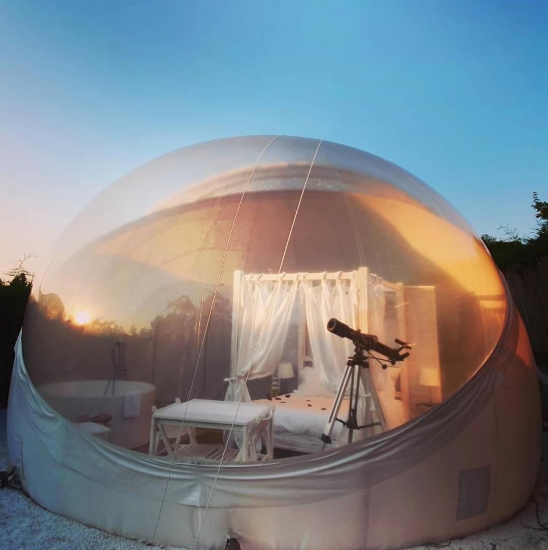 Burbujas Astronomicas Albarari Sanxenxo Hotel Екстериор снимка